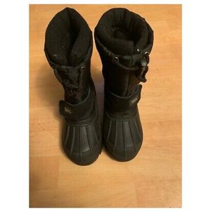 Totes Boys Winter Waterproof Boots Size 12 Black